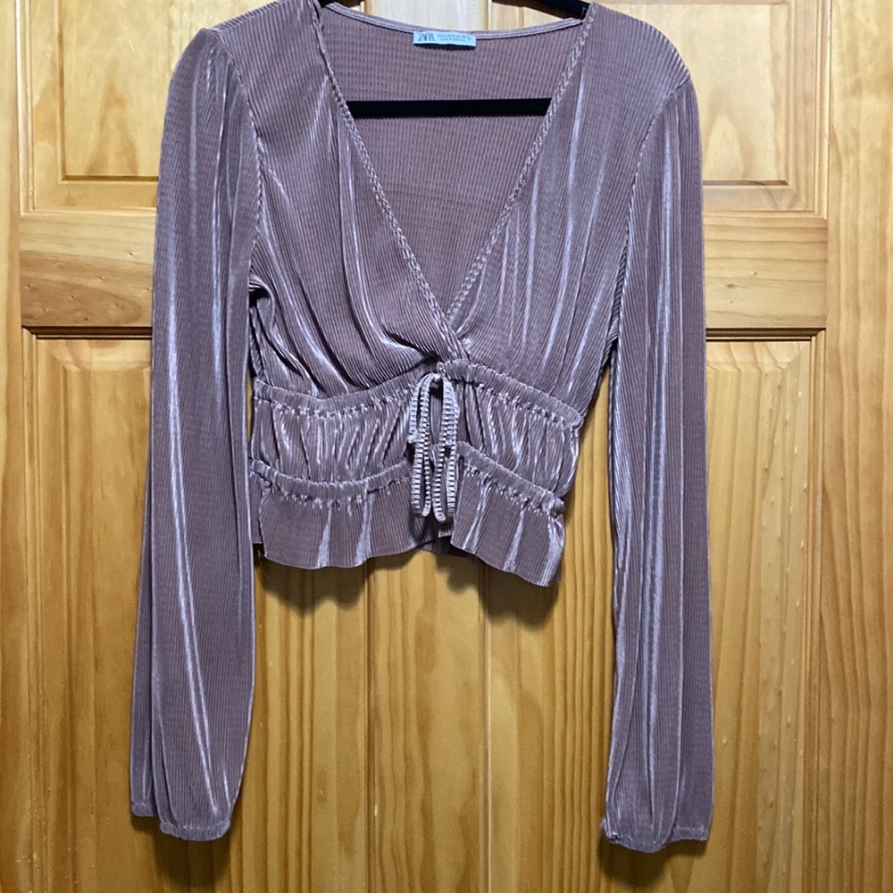 Gorgeous Zara party crop
